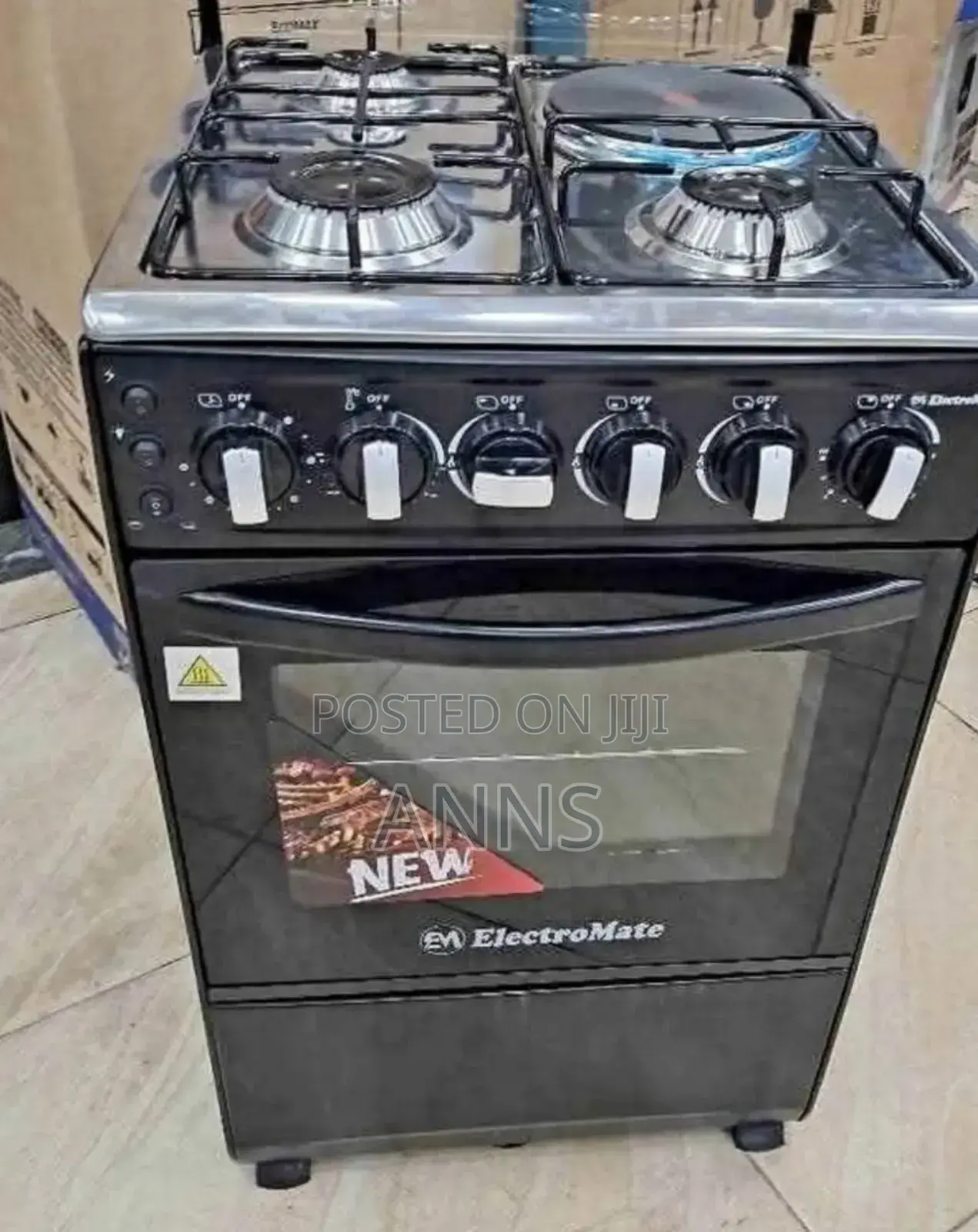 3+1 Electromate Standing Cooker