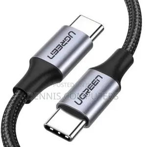 Ugreen Usb-C 3.1 Gen2 Male to Male 5a Data Cable 100w, at 60hz