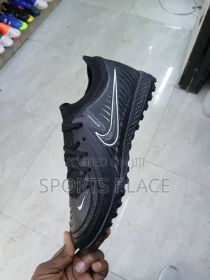 Nike Phantom All Black Gx Elite Boots - Blackout- Turf Soccer Shoes