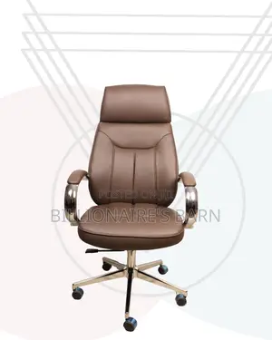 Executive Supportive Base Chair Brown | Comfort Meets Style