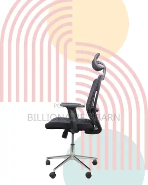 Breathable Mesh Office Chair | Modern Chrome Finish
