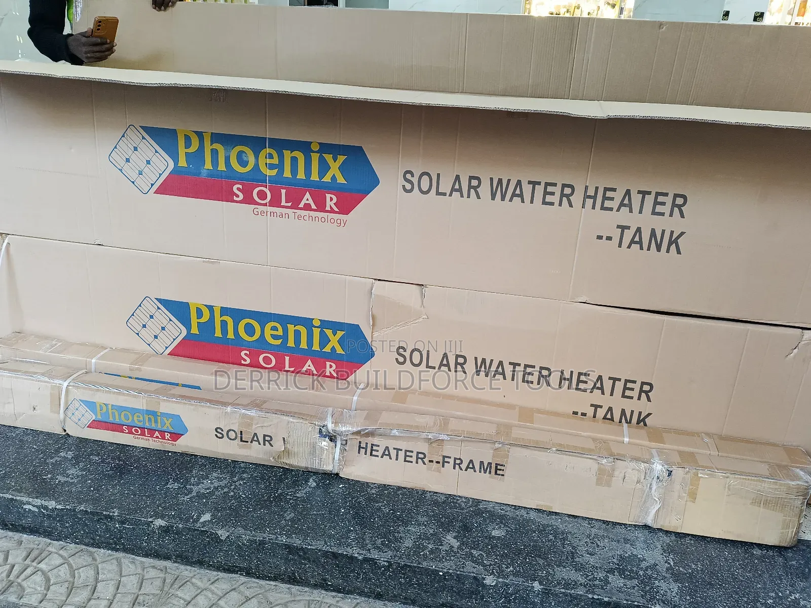 Phoenix Pressurized 300l Solar Heaters