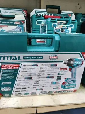 Total 152pcs Cordless Impact Wrench Toolset