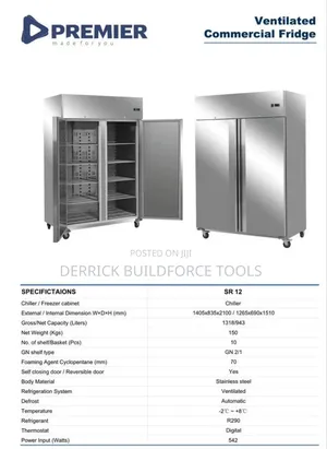 Premier Ventilated Commercial Fridge