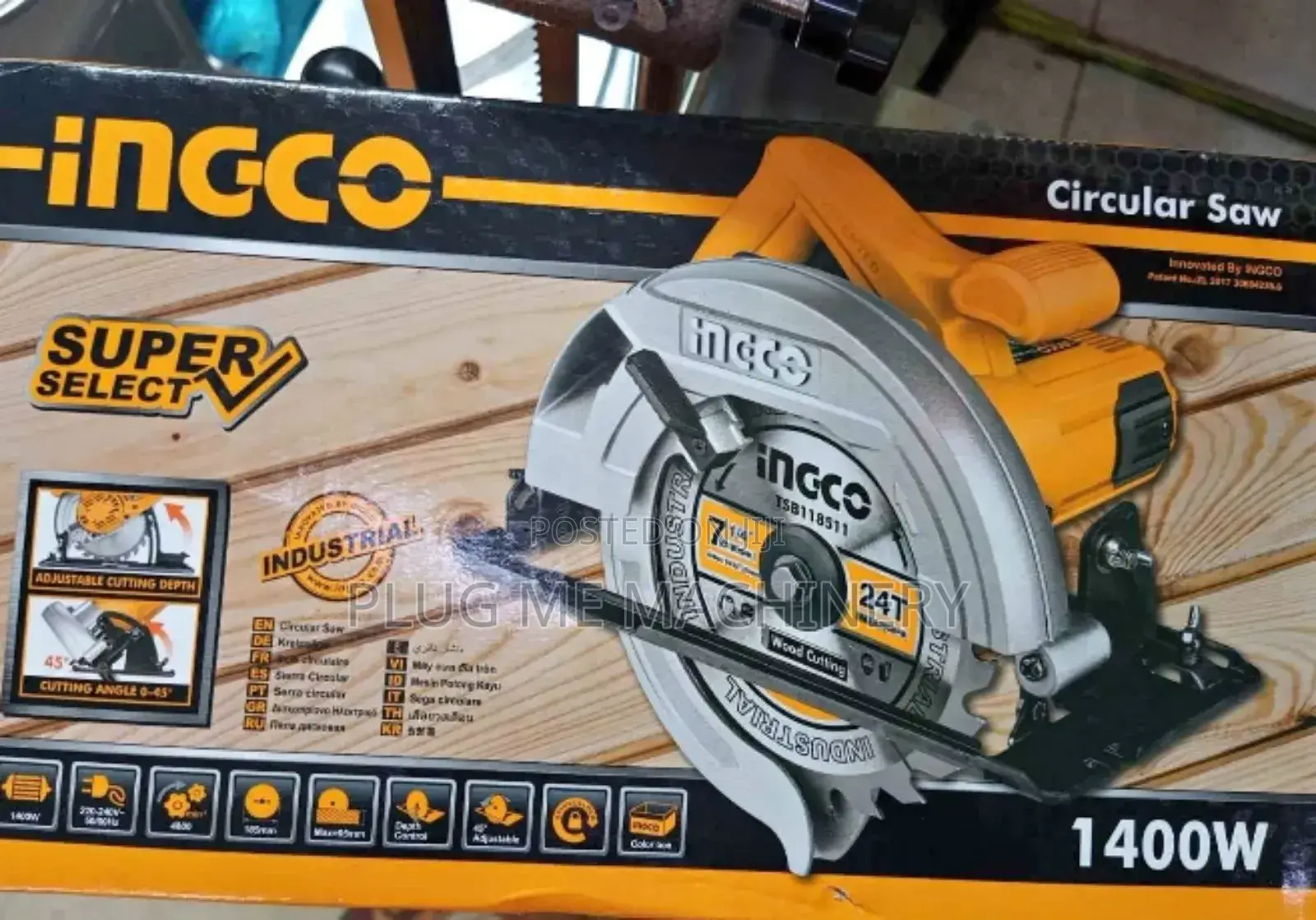 Heavy Duty Original Ingco Circular Saw 7"