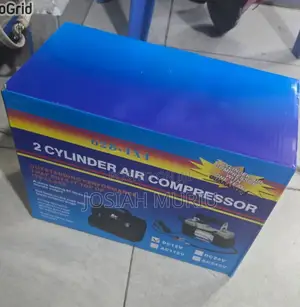Double Air Compressor - Car Tyre Air Pressure Pump