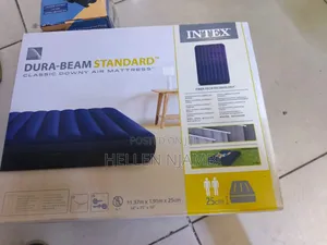 Intex 4*6 Inflatable Mattress With Electric Pump