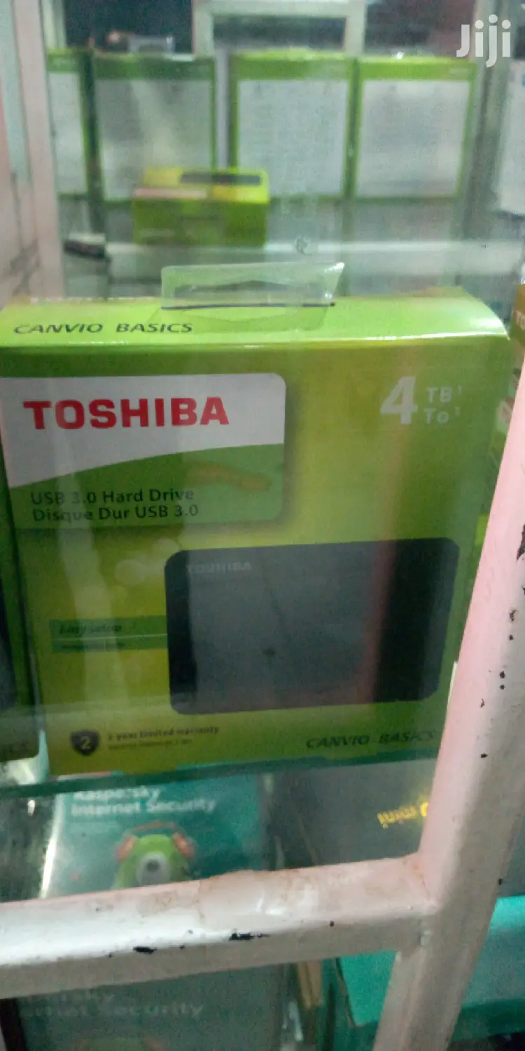 4TB Toshiba External Hard Drive.