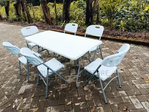 6 Seater Foldable Dining Table