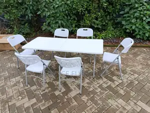 6 Seater Foldable Dining Table