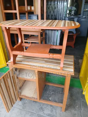 Multipurpose Table Cabinet Combo – Perfect for Storage or Study