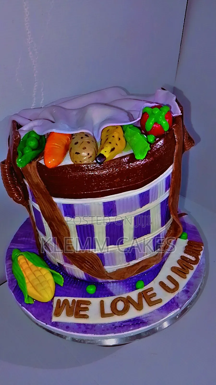 Kiondo Cake African Traditional Basket