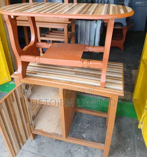 Combo Set Ya Meza Na Kabati – Multi Use (Study/Store/Home)