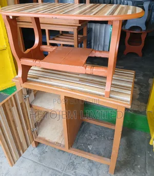 Combo Set Ya Meza Na Kabati – Multi Use (Study/Store/Home)