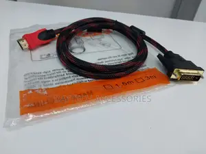 Hdmi Male to Dvi Male 24+1 1.5 Meter Cable.