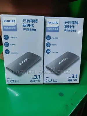 The Philips 512gb Mobile Solid State Disk (Ssd).