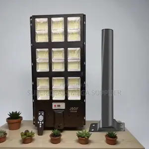 2000w Outdoor Solar Light With High Brightness Durable Construction