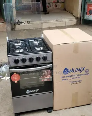 New Model Nunix 50×55 Gas Cooker – Compact Size, Big Performance