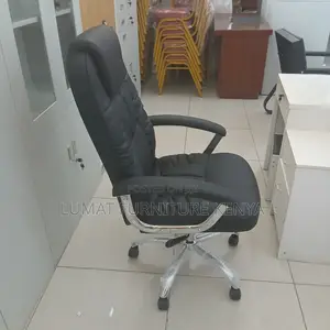 Staff Swivel Leather Office Seat