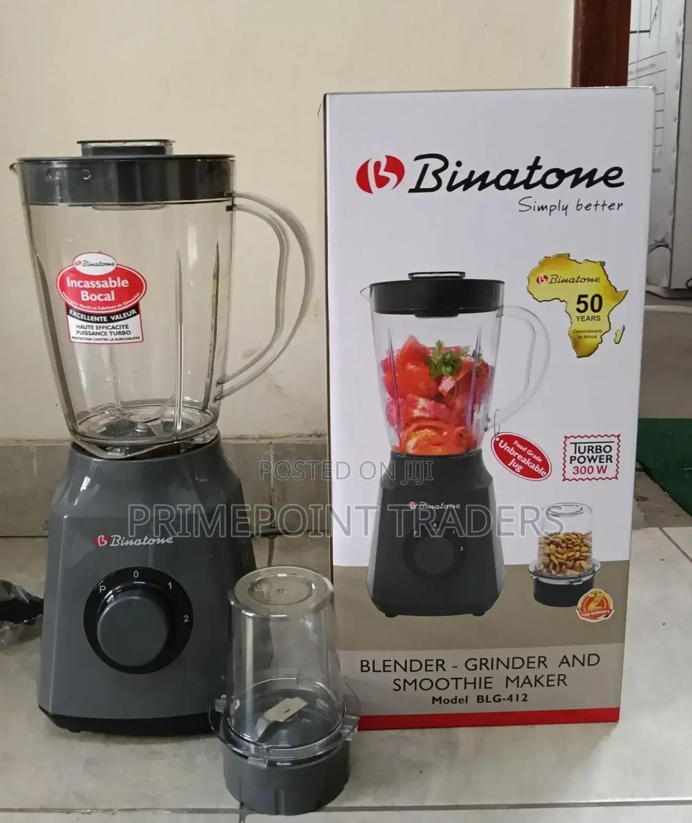 Binatone 2-in-1 Blender Grinder – Powerful, Efficient