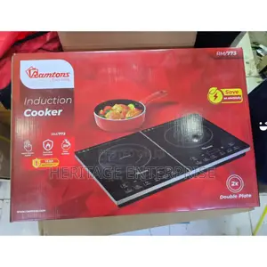 Ramtons Induction Cooker, Double