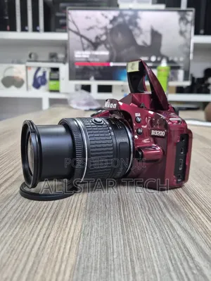 Nikon D3200 DSLR Camera With 18-55mm Lens Clean Unit*