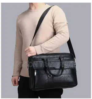 Jeep Baluo Single Pockets Laptop Bag -Black