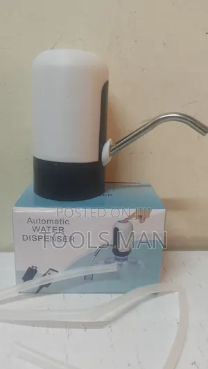 Automatic, Wireless, and Rechargeable Water Dispenser.