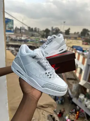 Jordan 3 Retro Cements White , J3 Sizes 38-45