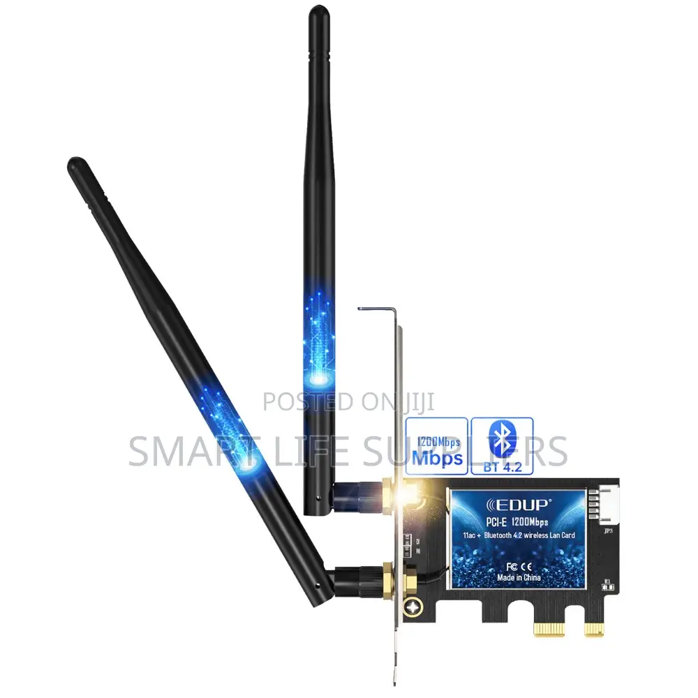 Edup 1200mbps Dual Band 802.11a/B/G/N/Ac Wifi Intel7620 Bt 4.2 Adapter