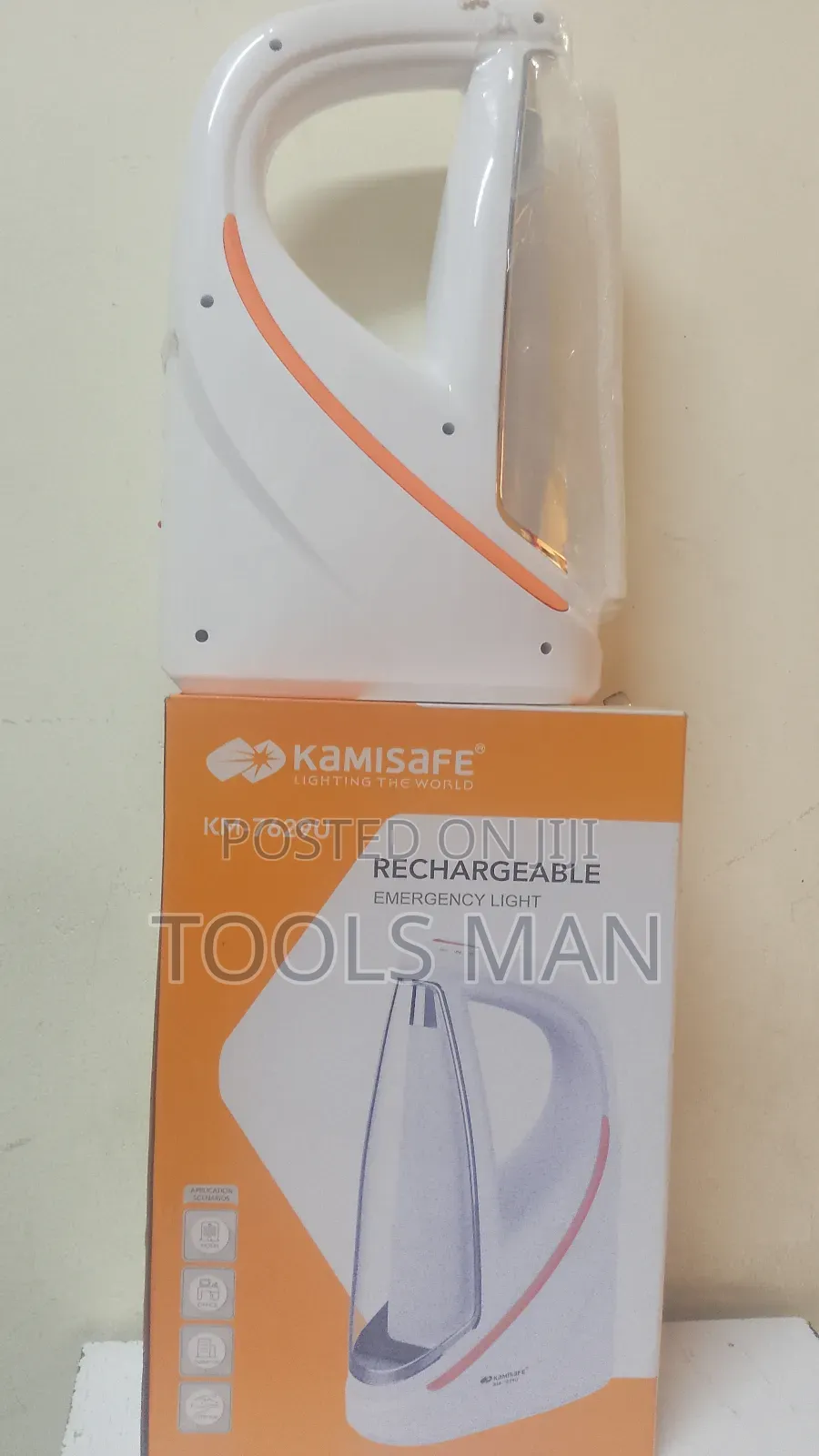 Kamisafe Km-7629u Rechargeable Emergency Light.