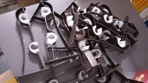 Brown Jua Kali Bracket Very Strong Rod Brackets