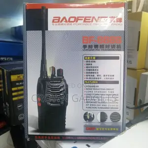 Baofeng Bf-888s Rechargeable Two-Way Radio With Flashlight