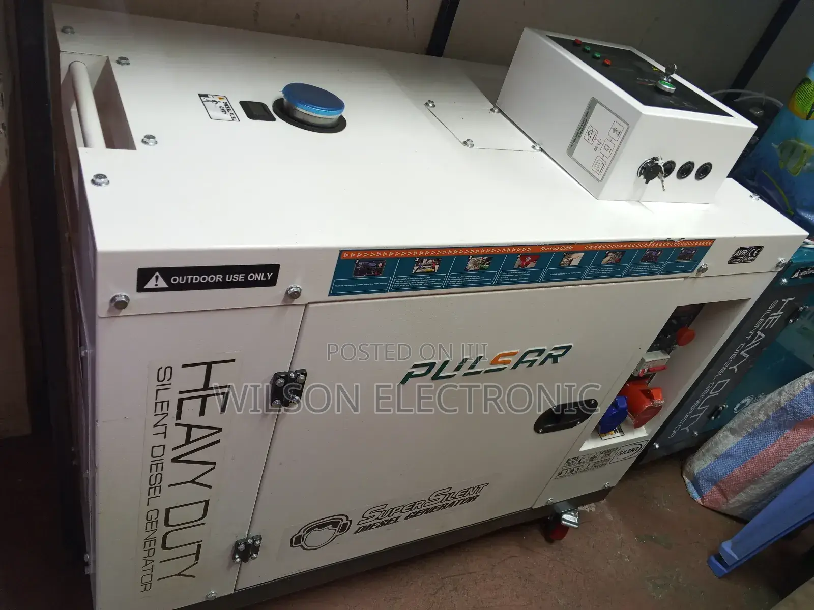 Pulsar Diesel Silent Generator. 20kva.