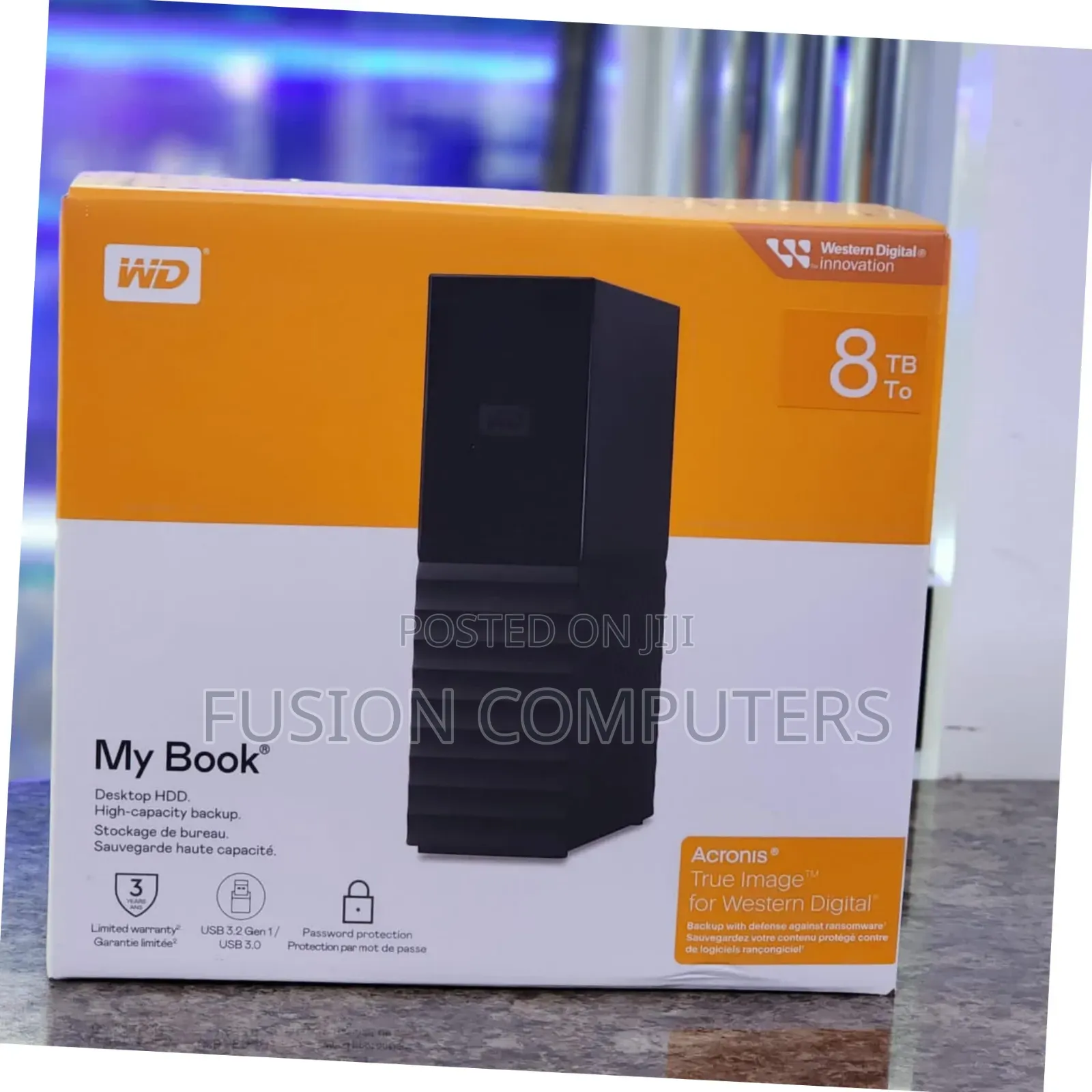 Wd My Book 8tb External Hard Drive