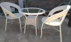 Outdoor Balcony Garden Set Table With 2 Chairs√