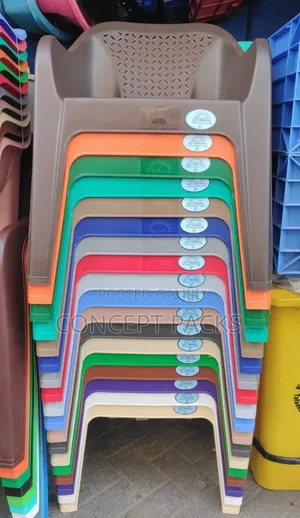 Assorted Easy Plastic Chair