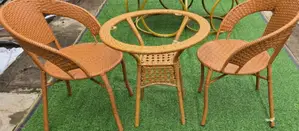 Outdoor Balcony Garden Set Table With 2 Chairs√