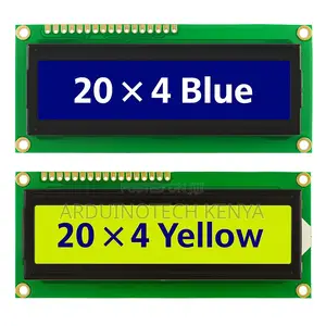 Lcd2004 20×4 Blue and Yellow Character Display | Hd44780 Screen