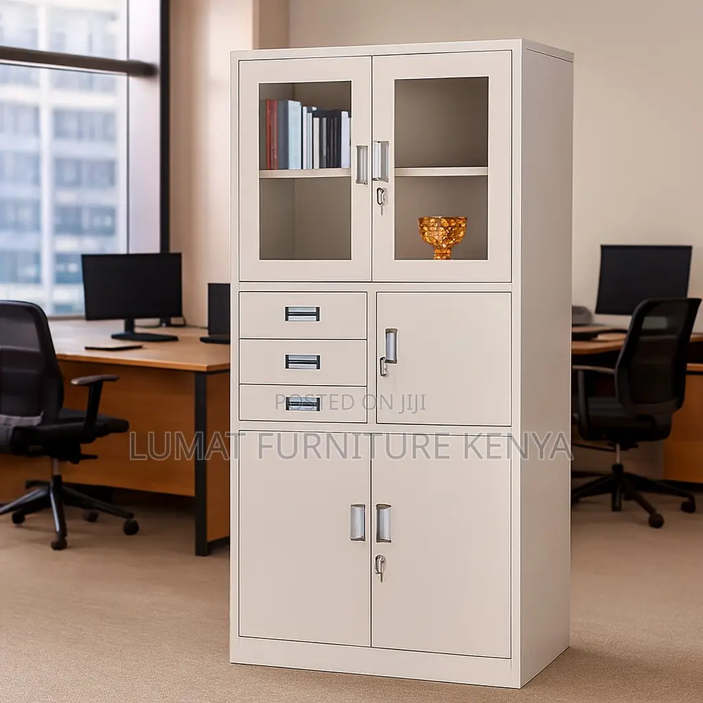 Lockable Office Secure Filing Cabinet