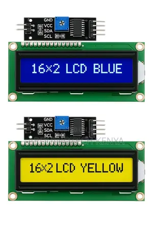 Lcd1602 I2c Display | 16×2 Blue and Yellow Screen