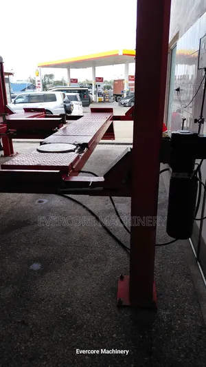 Computerized Wheel Alignment System With 4 Tone Four Post Car Lift .