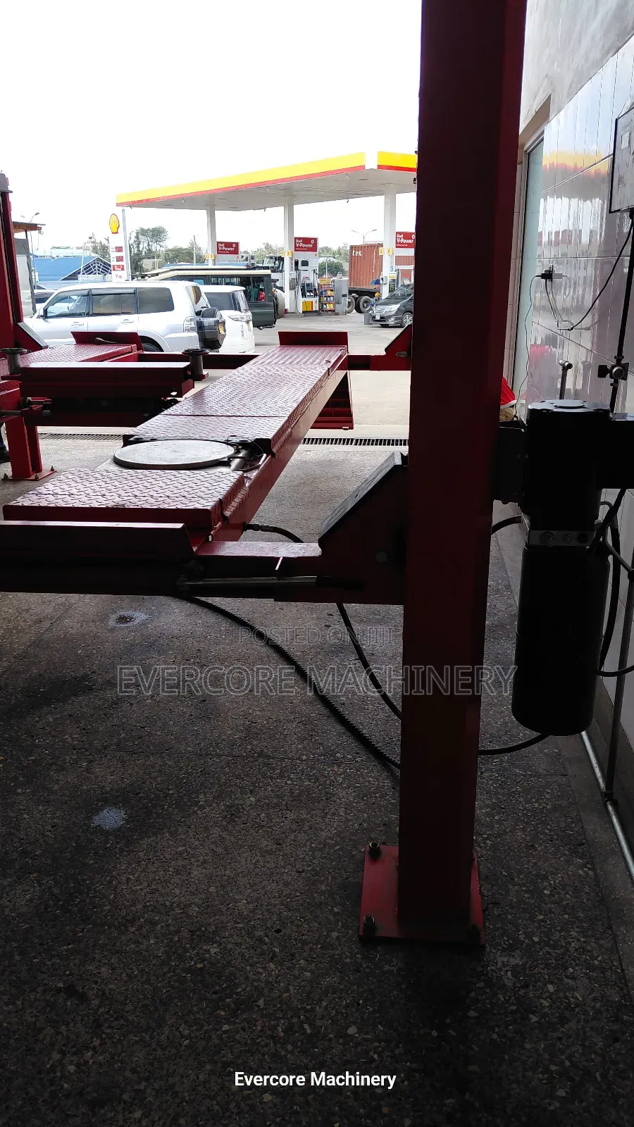 Computerized Wheel Alignment System With 4 Tone Four Post Car Lift .