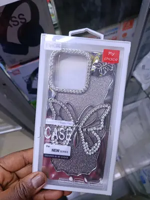 Nestar 3d Butterfly Glitter Case for iPhone 15 Pro Max Cover