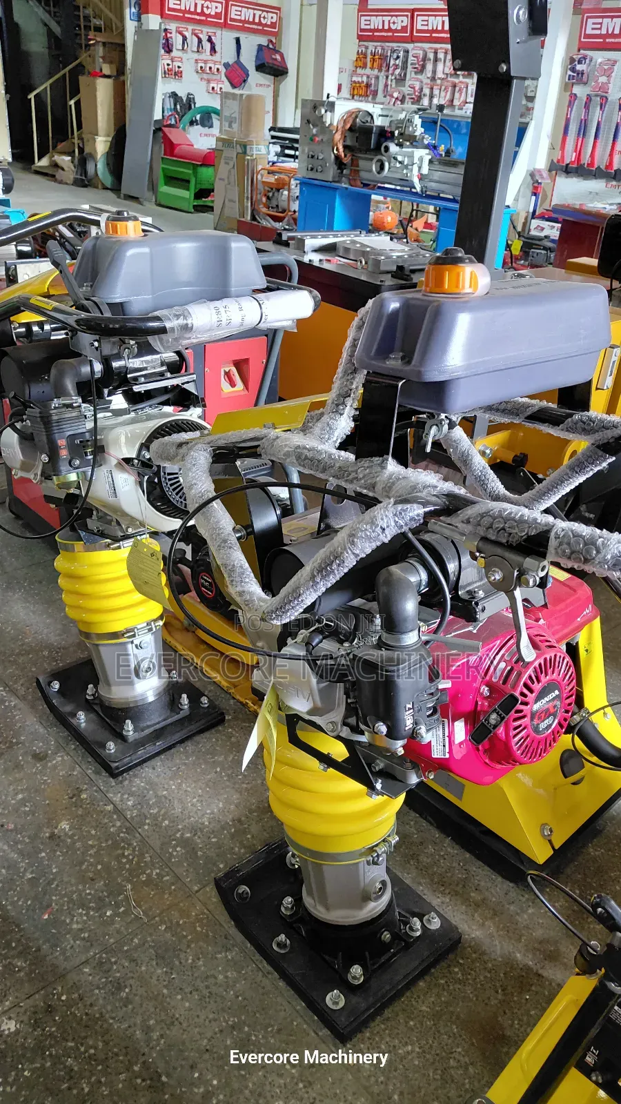 Heavy Duty Tamping Rammer Machine With Honda Engine.