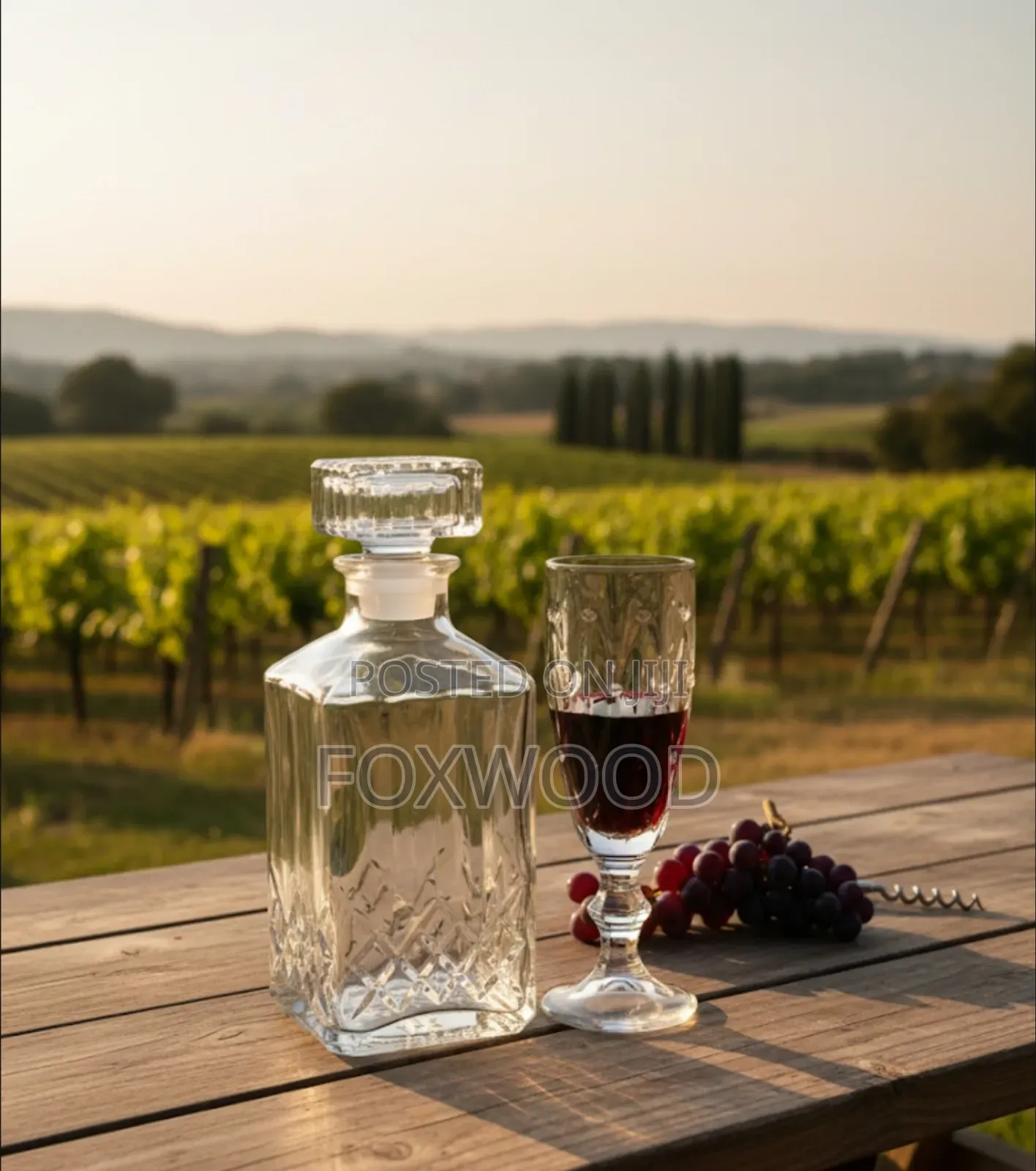 Crystal Whiskey Decanter