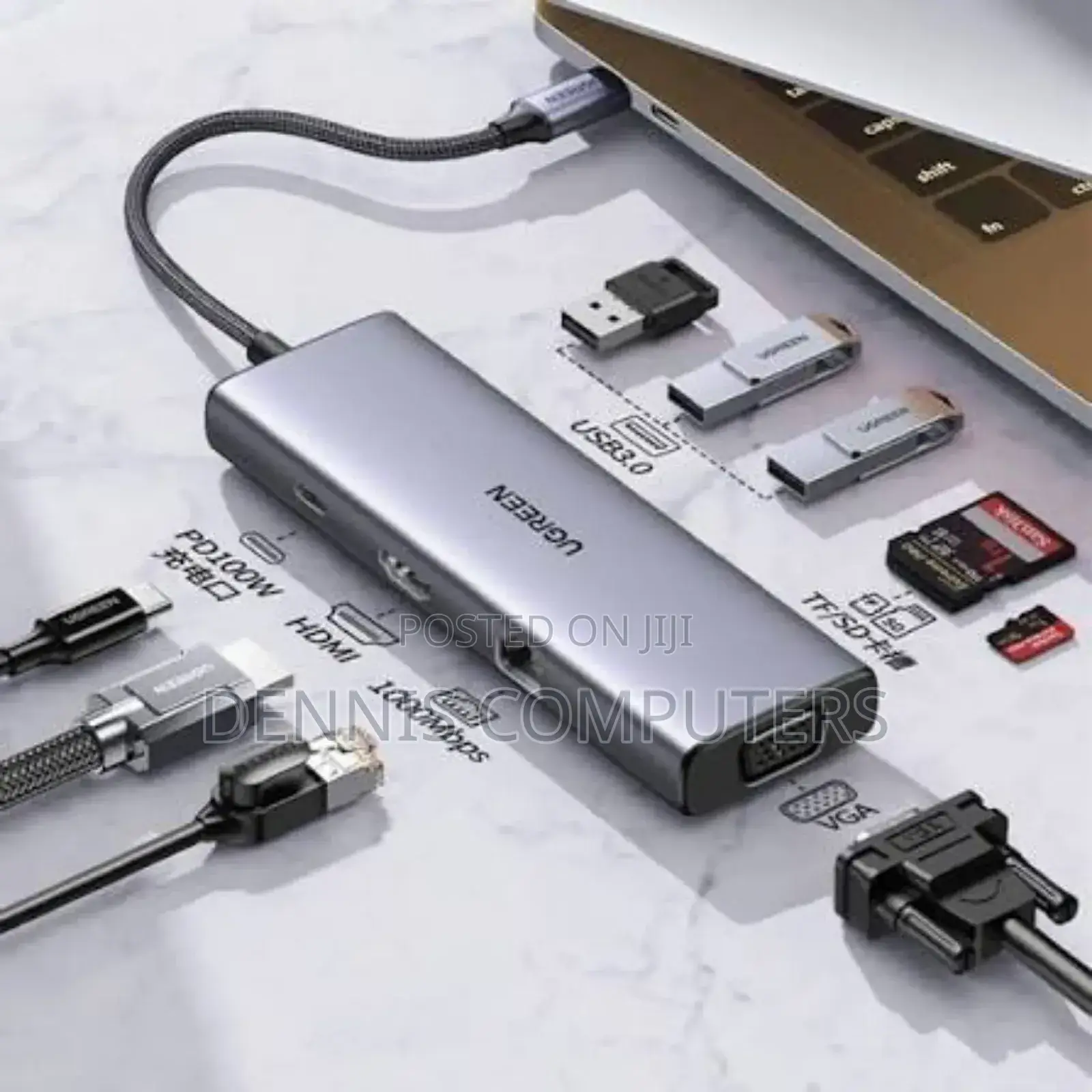 Ugreen 9-in-1 Usb-C Multifunction Adapter - Cm498