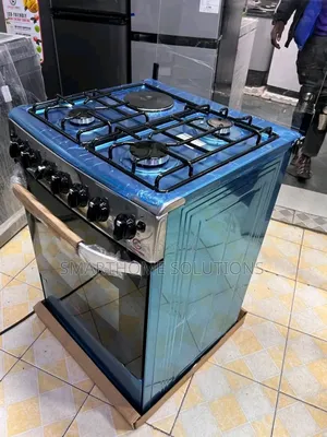 Double Oven Heater 60*65 Eurochef Standing 3 +1 Cooker