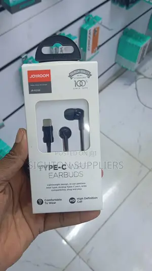 Joyroom Jr-Ec02 Ben Series Type-C Wired Earbuds