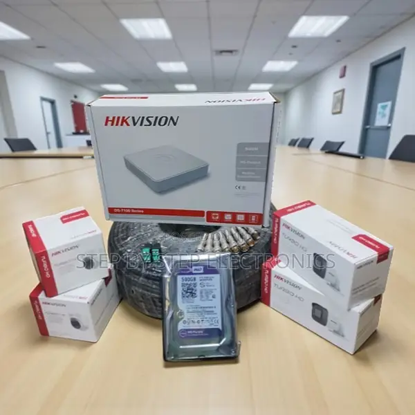 Hikvision 4 Camera CCTV Kit 1080p Full Hd Waterproof Cloud Storage
